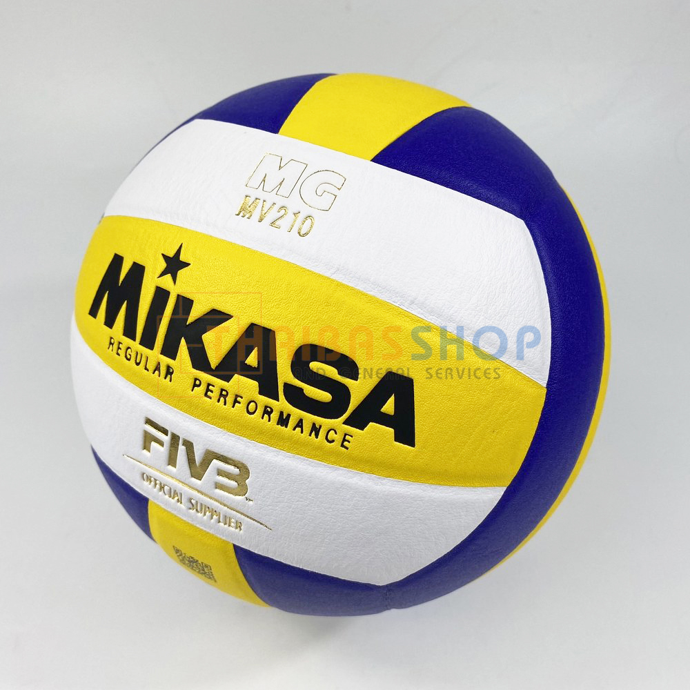 ลูกวอลเลย์บอล Mikasa MV210 Size 5 หนังอัด PU – sajaisport.com